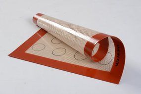 100% food grade silicone baking mat for macaron 44 circles white 11.8 X 15.7 inch N19