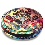 Skin Decal Vinyl Wrap For IRobot Roomba 650 655 Vacuum / Galaxy Paisley Antique
