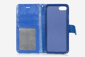 iPhone 7 Case, [4.7 Inch] HLCT PU Leather Case, With Soft TPU Protective Bumper, Built-In Kickstand, Cash And... N4