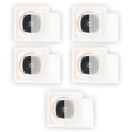 Blue Octave LS42 In Wall In Ceiling Speakers Home 1050 Watts New 5 Speaker Set LS42-5S