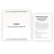 Theater Solutions TS80C In Ceiling 8" Speakers Surround Sound Home Theater 7 Pair Pack