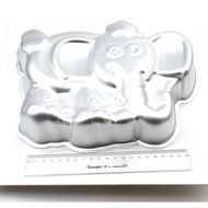 GXHUANG 10-INCH Aluminum Alloy Cake Baking Mold Springform Pan (Elephant),for Anniversary Birthday Christmas New...