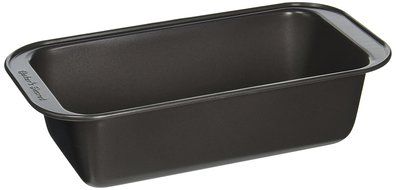 WORLD KITCHEN 1075051 Medium Loaf Pan, 8 x 4 x 2-Inch, Metallic