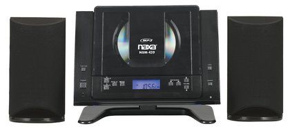 NAXA Electronics NSM-439 Wireless MP3/CD Microsystem with Bluetooth N2