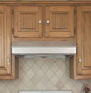 Vent-A-Hood SLH6-K24 24" Emerald Series Under Cabinet Range Hood With 250 CFM Power Lung Blower Emerald Lip Styling...