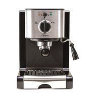 Capresso EC100 Pump Espresso and Cappuccino Machine Bundle with Milk Frother, Frothing Pitcher and Espresso Tamper N5