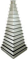 Fat Daddio&#039;s Anodized Aluminum Square Cake Pan, 12 Inches by 12 Inches by 2 Inches N5