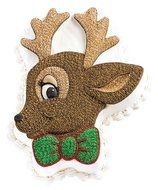 Wilton Cake Pan: Rudy Rudolph Reindeer Christmas Holiday Cake Pan Mold N3