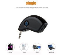 Findway Wireless Bluetooth Car Stereo Audio Adapter/Receiver (3.5mm Aux Input Jack) for Hands Free Music Streaming... N3
