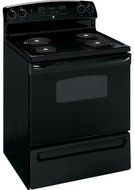 GE RANGES, OVENS &amp; COOKTOPS 1505181 Black 30" 5 cu. ft. Free-Standing Electric Range
