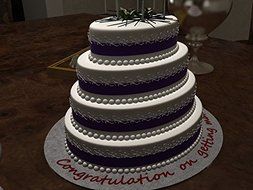 4 Tier Oval Multilayer Birthday Wedding Anniversary Cake Tins Pans 6&quot; 8&quot; 10 &quot; 12&quot; N4