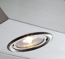 Ancona GC430 Glass Canopy 400 CFM Wall Mount Range Hood, 30-Inch N3