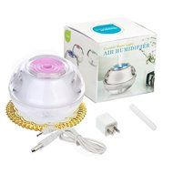 Mini Portable Ultrasonic Cool Mist Humidifier,Mist Diffuser,100ML Capacity,Automatic Shut-off,and Night Light... N5