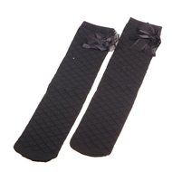 Phoneix Kids Socks Cotton Socks Knee High Bowknot Long Socks