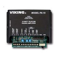 VIKING ELECTRONICS VK-PA-15 / 15 Watt Paging Amplifier and Loud Ringer