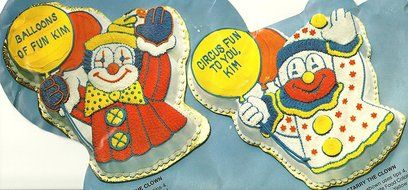 Wilton Cake Pan: Circus Clown (502-3193, 1981)