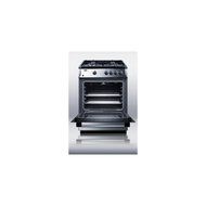Summit Refrigeration PRO24G 24-in Deluxe Range w/ 4-Burners &amp; Electronic Ignition, 2-Slide Out Racks, Light, Each