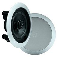 Pyle PDIC81RDSL In-Wall / In-Ceiling Dual 8-inch Speaker System, 2-Way, Flush Mount, Silver (Pair) N15