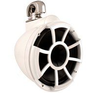 Wet Sounds Revolution Series 10 inch HLCD Wakeboard Tower Speakers - White w/ Swivel Clamp