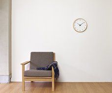 Lemnos Campagne radio clock Natural PC10-24W NT N3