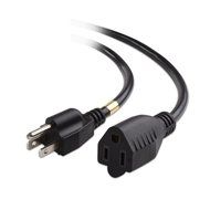 Cable Matters 2-Pack 2-Slot Power Cord 15 Feet (NEMA 1-15P to IEC C7) N3