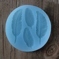 Baidecor Feathers Silicone Chocolate Molds Candy Mold Set Of 3 N2