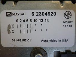 6 2304620 22001830 22003366 Maytag Washer Timer REFURBISHED SAME DAY Priority Mail SHIPPING