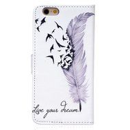 UNEXTATI iPhone 6 / iPhone 6s Case, Premium Wallet Case with Black Cover, Card Slot, Kickstand Function, Magnetic... N29