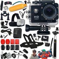 KoolCam AC300 Waterproof ACTION Camera / Camcorder HD 1080p H.264 w/ Wifi + SUPER Accessories Kit Includes: Head... N4