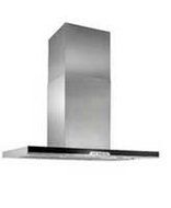 Best IC34E100SB 40" Eclisse Island Mount Chimney Hood with Heat Sentry Dishwasher Safe Grease Filters Delay Off...