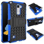 LG Stylus 2 Case, MCUK Heavy Duty Rugged Dual Layer - Soft/Hard Shell 2 in 1 Tough Protective Cover Case with...
