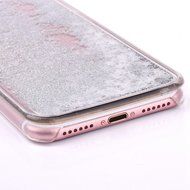 iPhone 7 Case, PHEZEN Christmas Tree Santa Claus Design Cool Quicksand Moving Stars Bling Glitter Floating Dynamic... N39