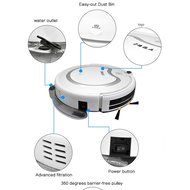 DENKO Ultra Quiet Ultra-thin Robotic Vacuum Cleaner Smart Sweeper Wipe With Strong Suction,Sweeping, Mopping,... N8