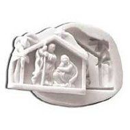 World Cuisine Paderno Composite Crib Shape Mold, 3 inch Length -- 1 each.