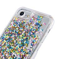iPhone 7 Case, PHEZEN Christmas Tree Santa Claus Design Cool Quicksand Moving Stars Bling Glitter Floating Dynamic... N48