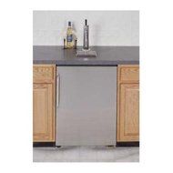 Summit SBC490BISSTBTWIN: Full-sized beer dispenser for built-in undercounter use, with two taps, stainless steel...