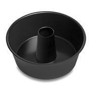 Springform Pan 10 Inch with 2 Bottoms, Normal and Center Hole for Cake Baking Made of Non-Stick Black Aluminum...