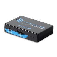 HDMI Splitter, Fosmon Digital 1X2 HDMI Switch for Full HD 1080P Support 3D HDCP (One Input To Two Outputs) N3