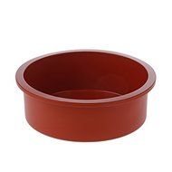 Silikomart SFT180/C 7-Inch Silicone Classic Collection Cake Pan, Deep Round by Silikomart