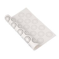 Ckeyin 9 Inch Rose Shaped Cake Pan Silicone Mold Cake Bakeware Baking Tool N6