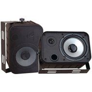 Pyle PDWR50B Waterproof Speakers 6.5 Indoor/Outdoor Black Consumer Electronics