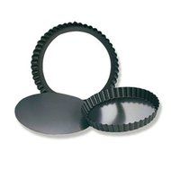 6 Inch Aluminum Alloy Non-Stick Pizza Tray Pie Pan With Drop Bottom N2