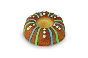 Metaltex 252390 2 Piece Gugelhupf/Pudding Form, Turquoise/Violet