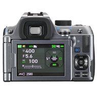 Pentax K-70 24MP FHD Digital SLR Camera Body Silver - Bundle w/32GB SDHC U3 Card, Holster Case, Spare Battery,... N3