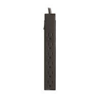 Inland 6-Outlet SurgeGuard Basic Outlet, Black