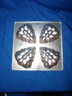 WILTON Christmas Tree Cake Pan(4 Molds) #2105-9496 Year: 1990 N2