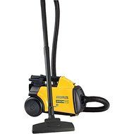 Single Piece Yellow Canister Vacuum Cleaner, For Allergy Sufferers, Bagged Canister, Lightweight Portable, Plastic...