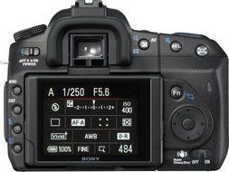 Sony Alpha DSLRA300K 10.2MP Digital SLR Camera with Super SteadyShot Image Stabilization with DT 18-70mm f/3.5... N10