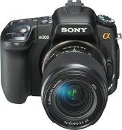 Sony Alpha DSLRA300K 10.2MP Digital SLR Camera with Super SteadyShot Image Stabilization with DT 18-70mm f/3.5... N11