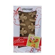 Silikomart Silicone Let&#039;s Celebrate Bakeware Collection Multi-Shape Cake Pan, Magic Christmas N2